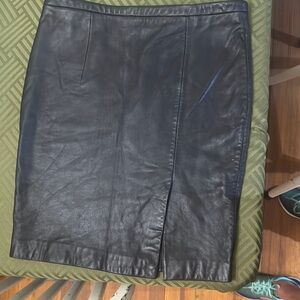 MICHAEL Michael Kors Gray Knee-Length Pencil Skirt